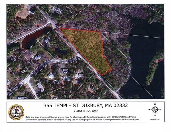 Duxbury, MA 02332,Lot 1 Temple Street