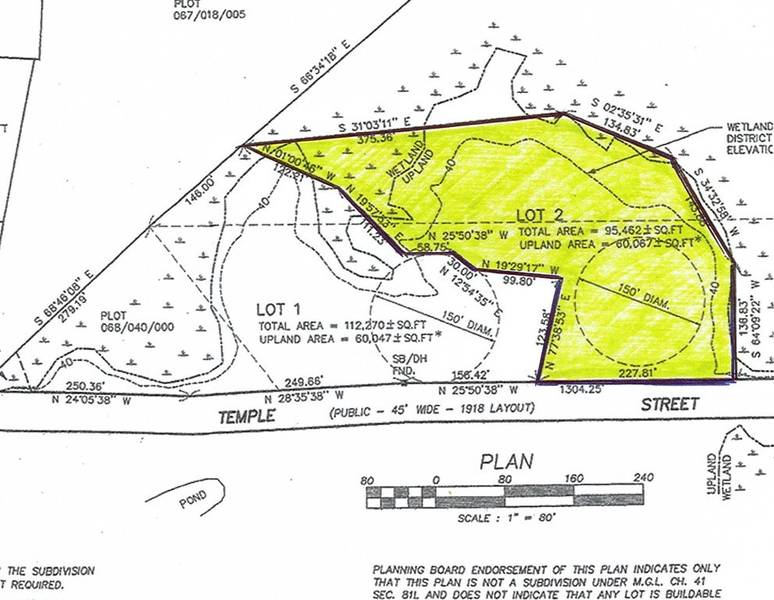 Lot 2 Temple Street, Duxbury, MA 02332