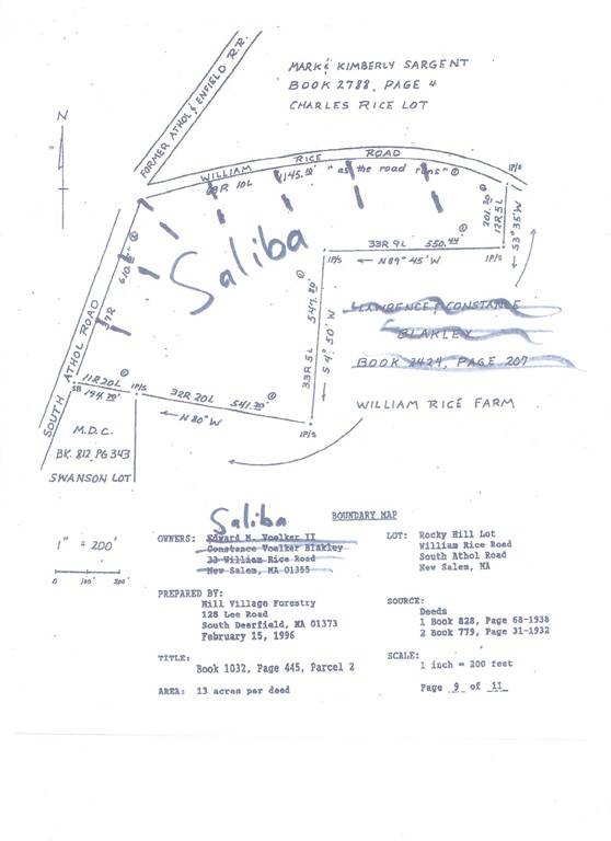 Lot 1 William Rice Road, New Salem, MA 01355