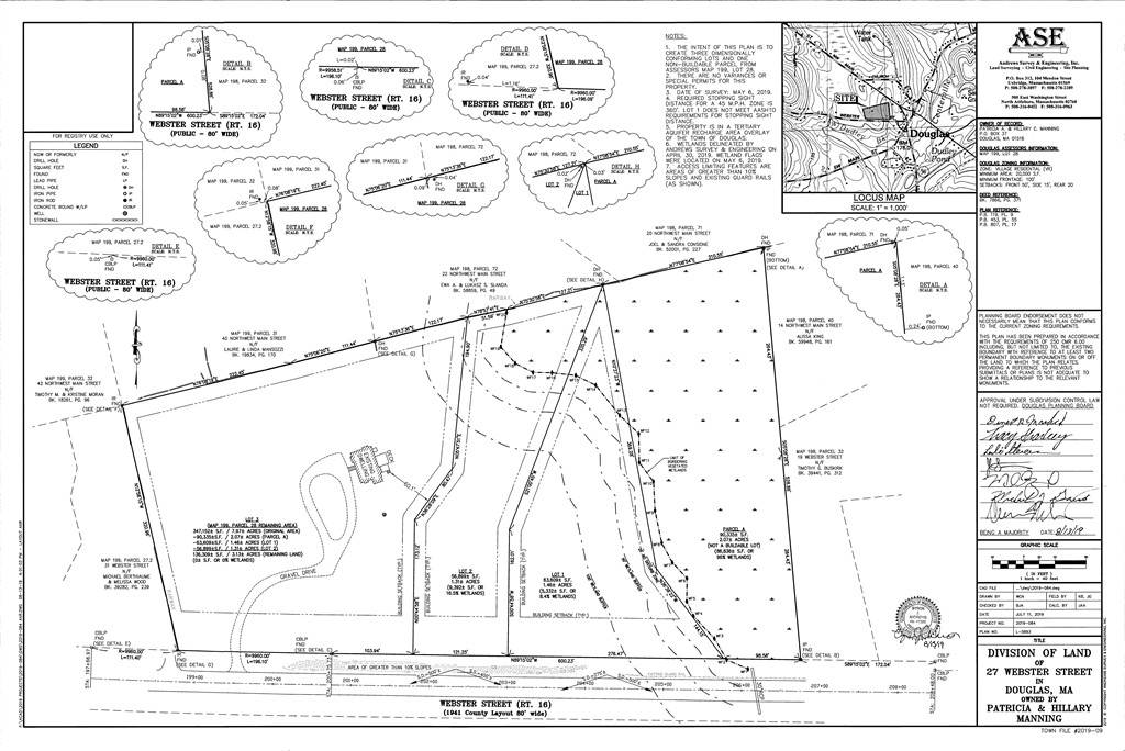 Lot 1 & 2 Webster St, Douglas, MA 01516