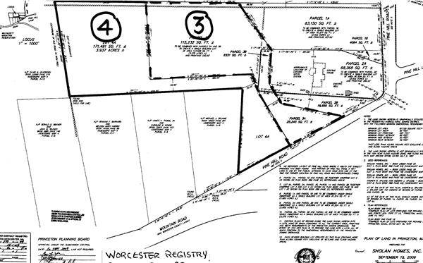 Parcel 3-A Pine Hill Road, Princeton, MA 01541