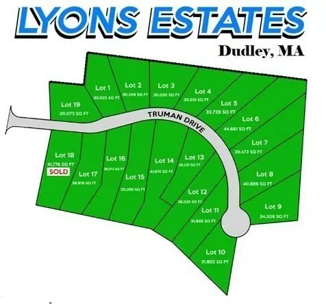 Dudley, MA 01571,Lot 1 Truman Drive