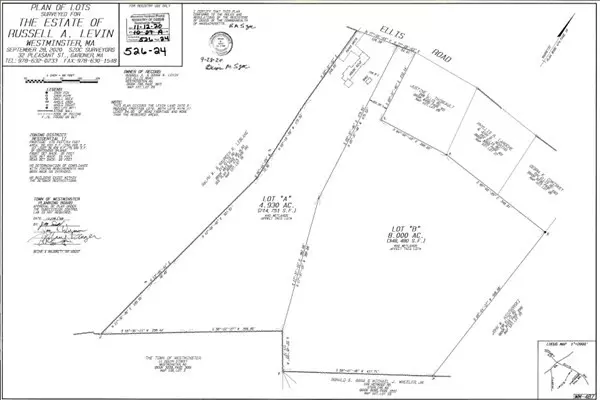 Westminster, MA 01473,Lot B Ellis Road