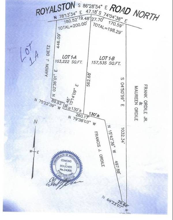 Lot 1A Royalston Rd North, Winchendon, MA 01475