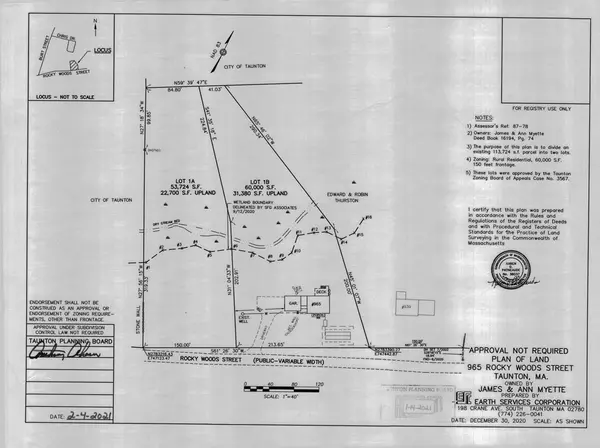 Lot 1A Rocky Woods Street, Taunton, MA 02780