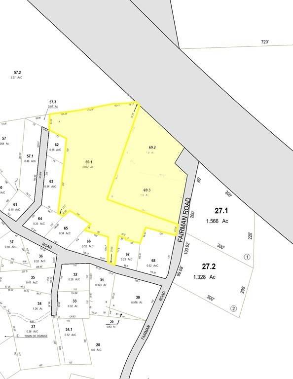 0 Fairman Road - Lot 69-1, 2, 3, Orange, MA 01364