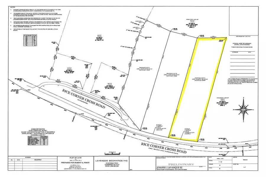 Lot 3 Rice Corner Cross Rd, Brookfield, MA 01506