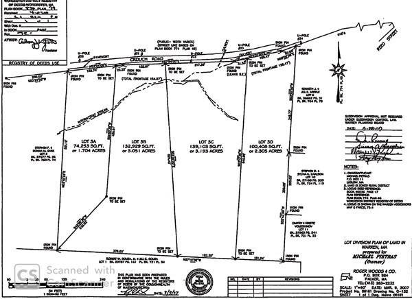 Lot 3B Crouch Road, Warren, MA 01083