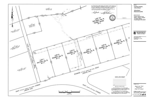 Lot 3 Foxboro Road, Wrentham, MA 02093