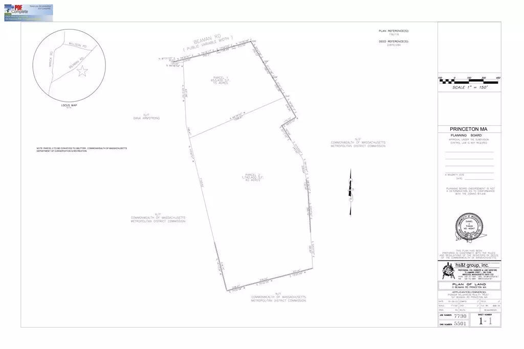Princeton, MA 01541,0 Beaman Road Rear