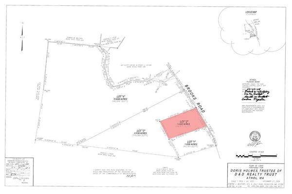 Lot 2 Brooks Road, Athol, MA 01331