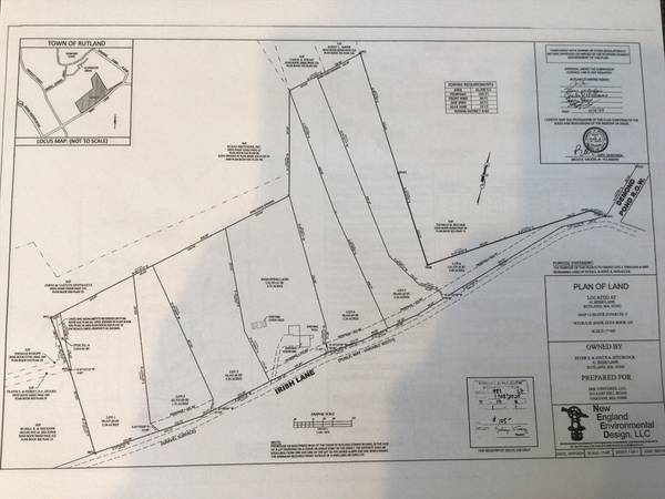 Lot 3 Irish Lane, Rutland, MA 01543