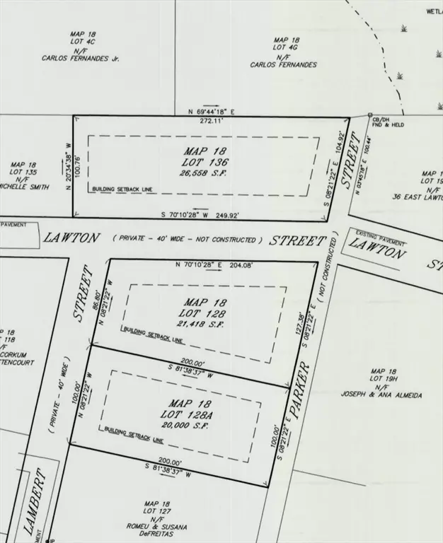 Acushnet, MA 02743,0 lot 128A Lambert St