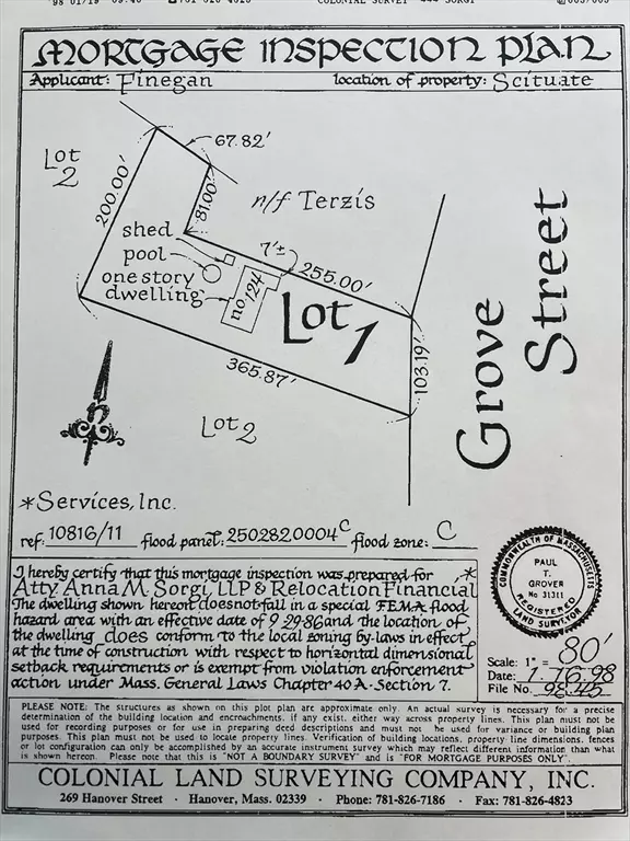 Scituate, MA 02066,124 Grove Street