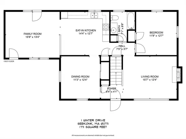 Seekonk, MA 02771,1 Winter Drive