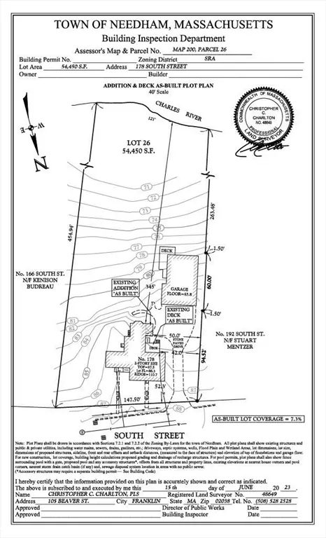 Needham, MA 02492,178 South St