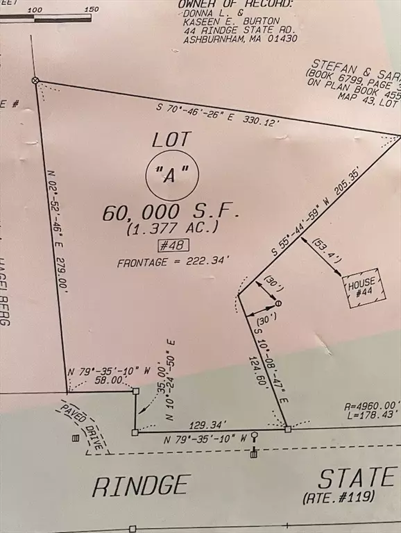 Ashburnham, MA 01430,0 Rindge State Road