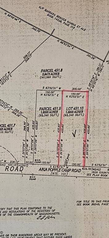 0 Popple Camp Rd, Petersham, MA 01366