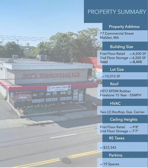 Malden, MA 02148,77 Commercial St