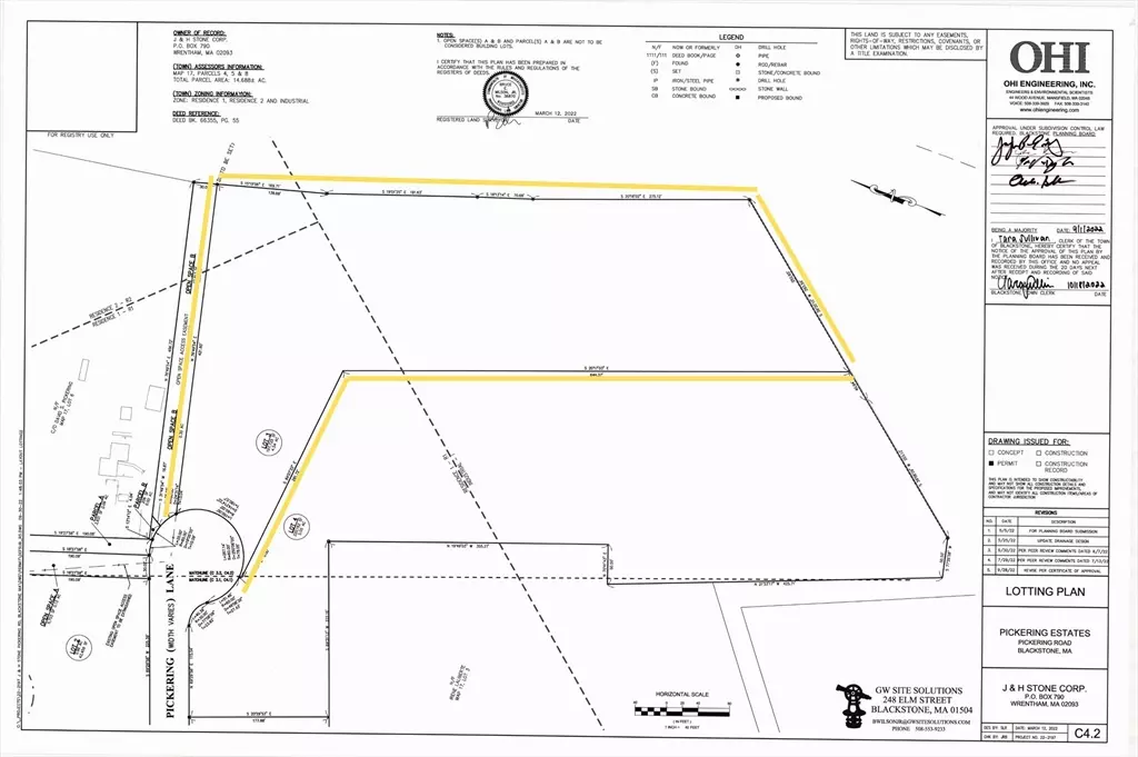Blackstone, MA 01504,Lot 3 Pickering Road