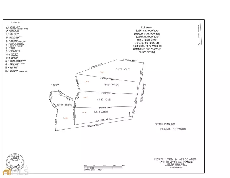 0 Waterworks RD #LOT 5, Commerce, GA 30529