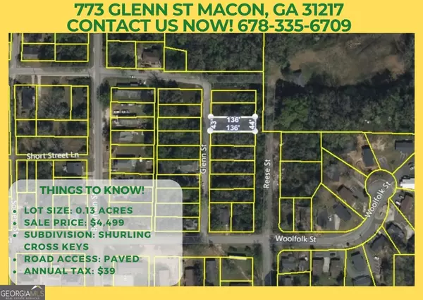 Macon, GA 31217,773 Glenn ST