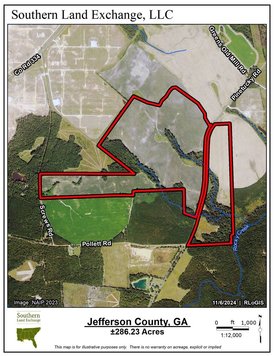 Wadley, GA 30477,0 Pinetucky RD