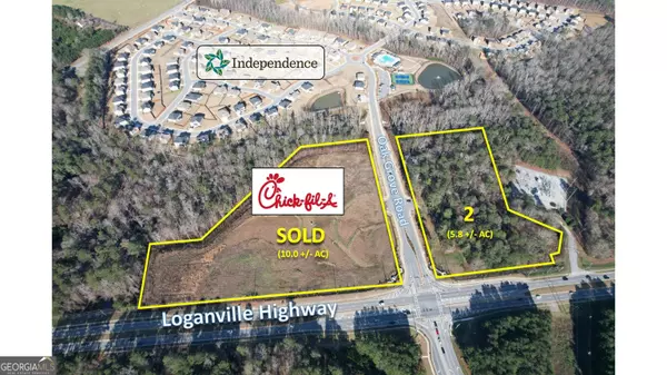 Loganville, GA 30052,0 Loganville Highway #LOT G (7.7 AC)