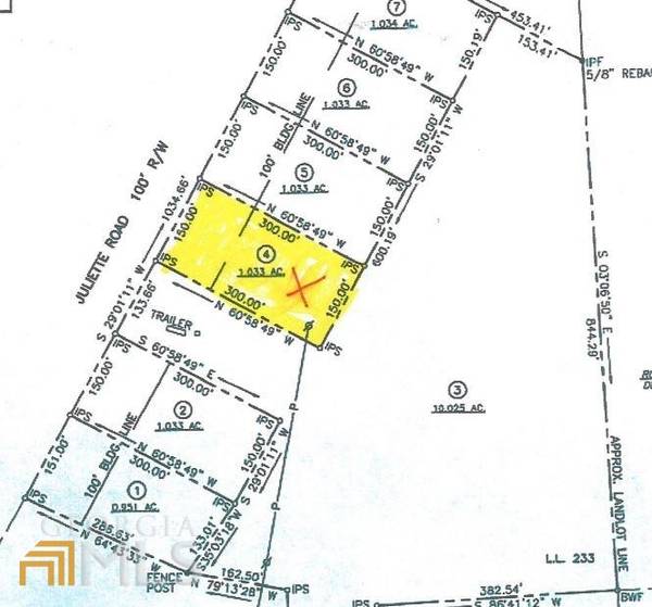 LOT 4 Juliette RD, Macon, GA 31029