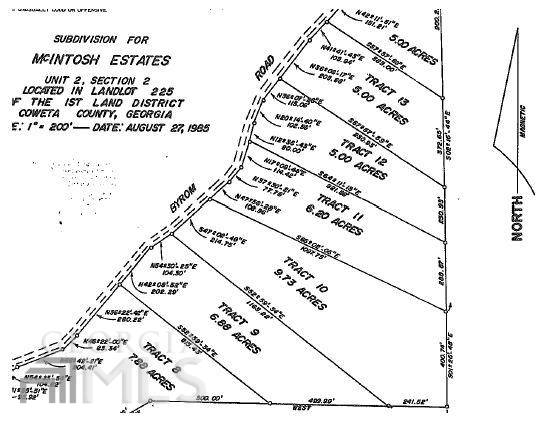 0 Byrom RD #LOTS 11 & 12, Senoia, GA 30276