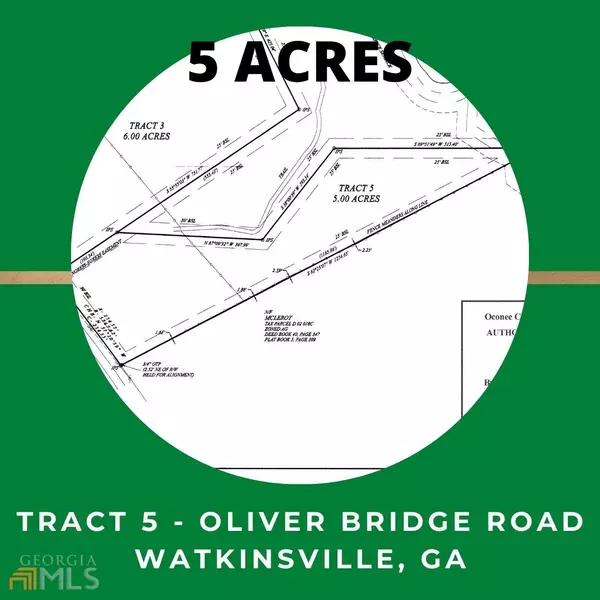 0 Oliver Bridge RD #TRACT 5, Watkinsville, GA 30677