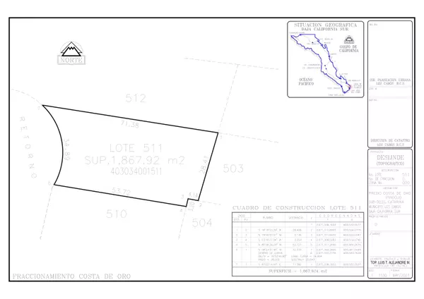East Cape, Baja,Camino Cabo Este #Costa de Oro Lot 511
