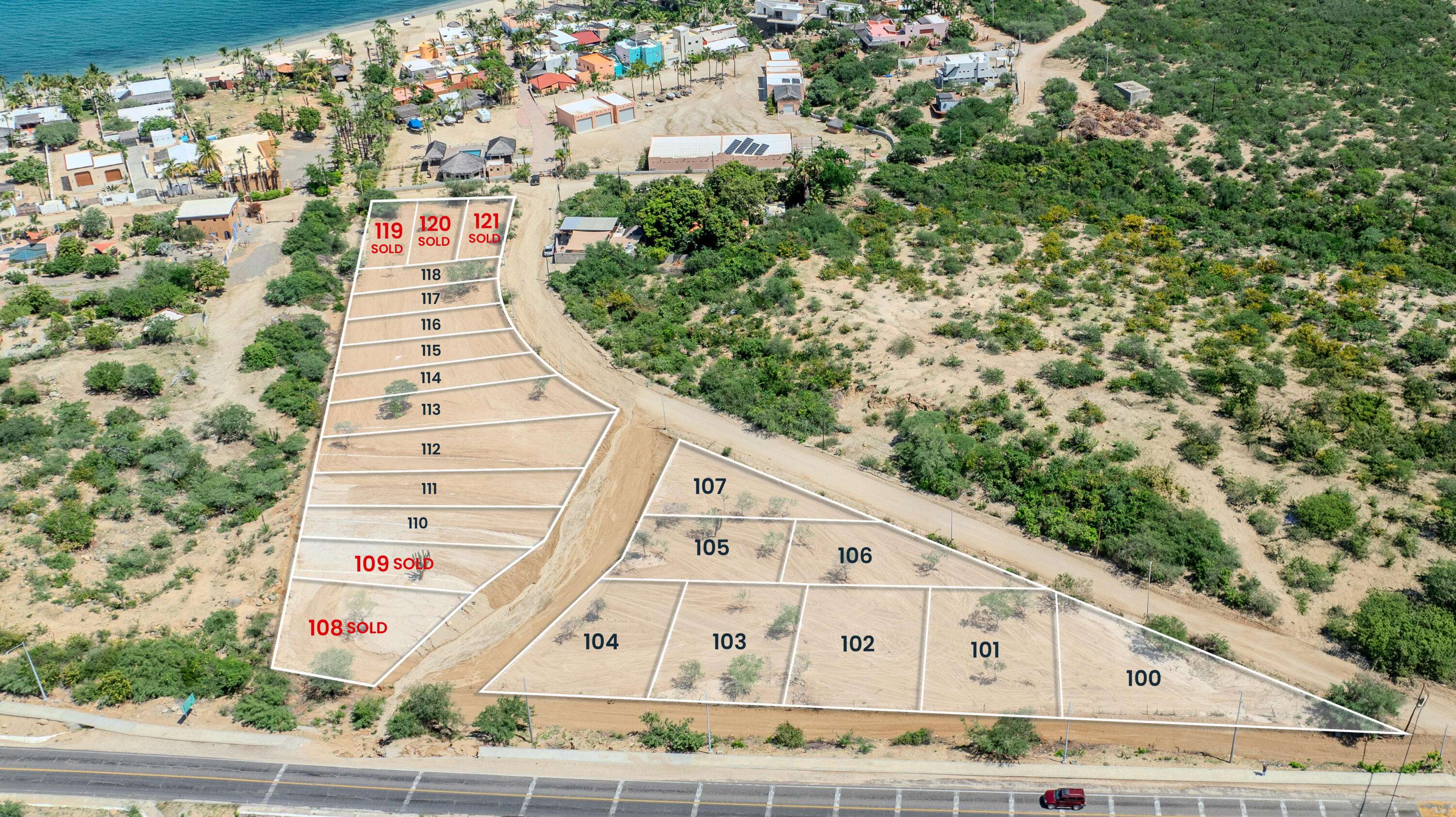 East Cape, Baja,Lot 105 Carreterra Transpeninsular #Cerro Verde