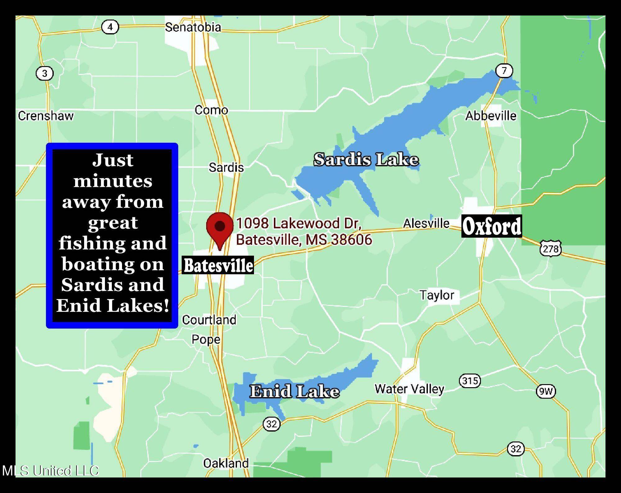 Batesville, MS 38606,1098 Lakewood Drive