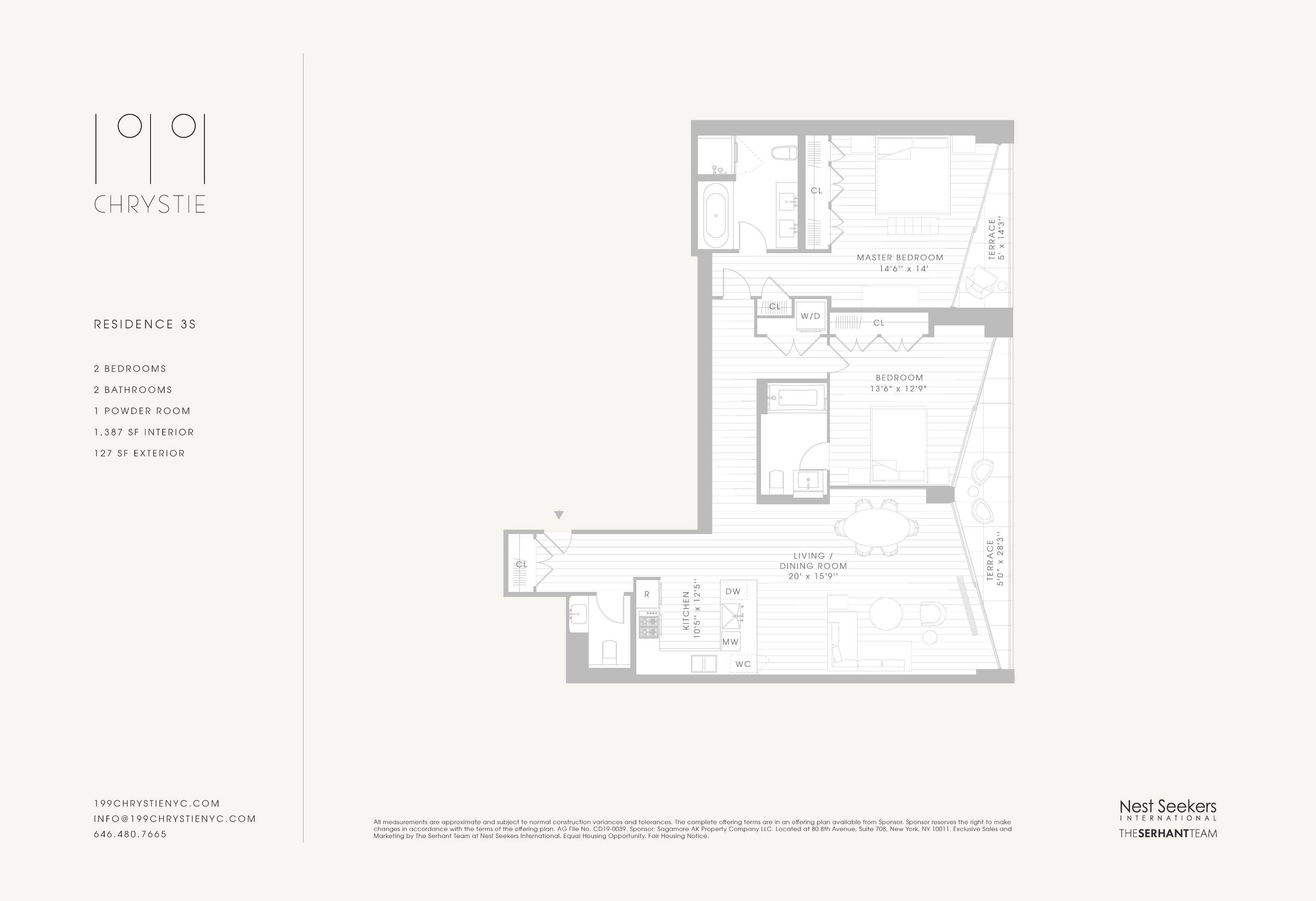 Manhattan, NY 10002,199 Chrystie Street #3-S