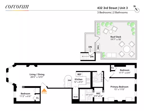 Brooklyn, NY 11215,432 3RD Street #3