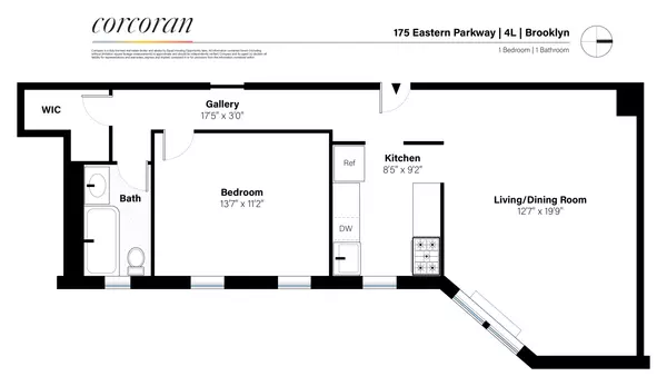 Brooklyn, NY 11238,175 EASTERN Parkway #4L