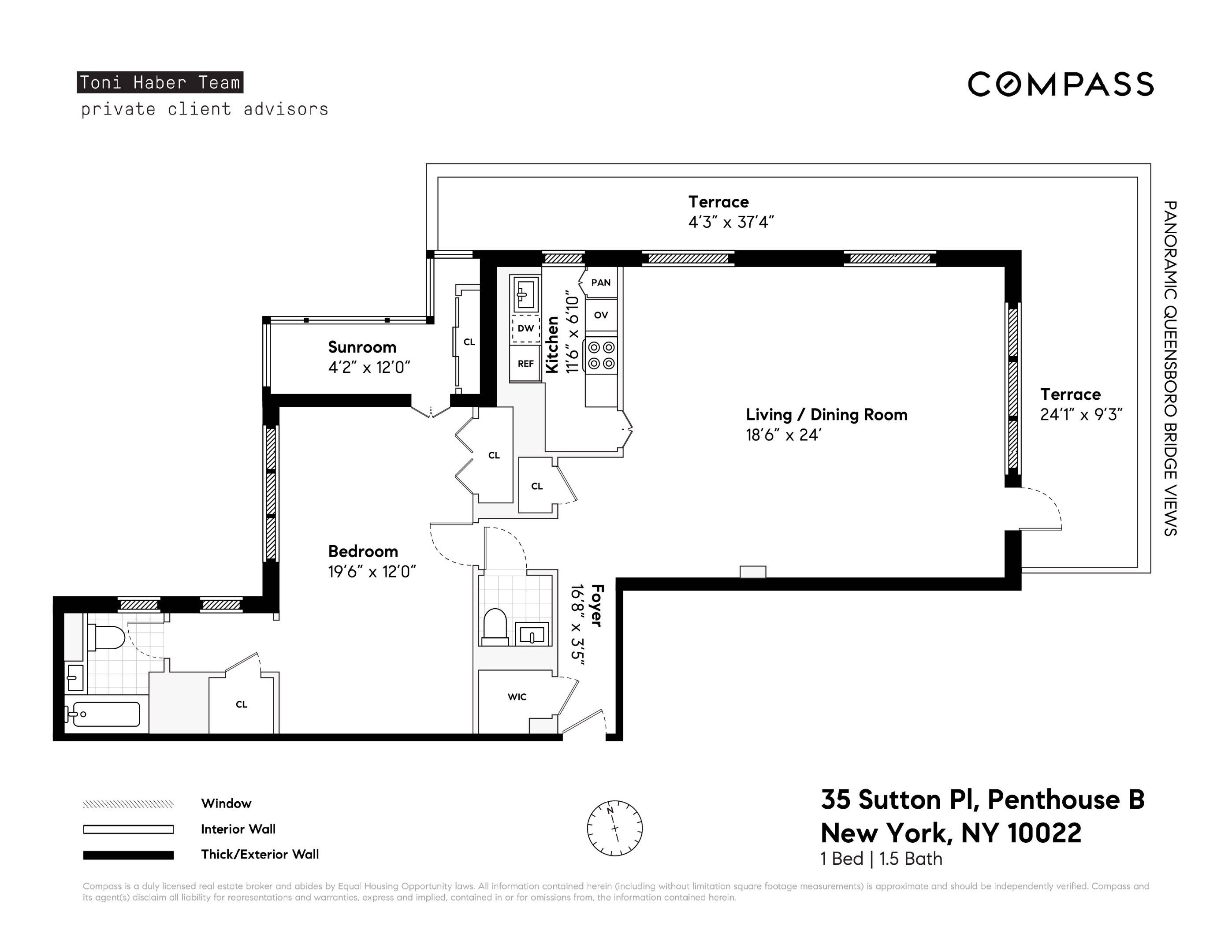 Manhattan, NY 10022,35 Sutton Place #PHB