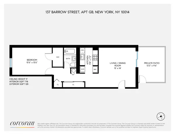 Manhattan, NY 10014,137 BARROW Street #GB