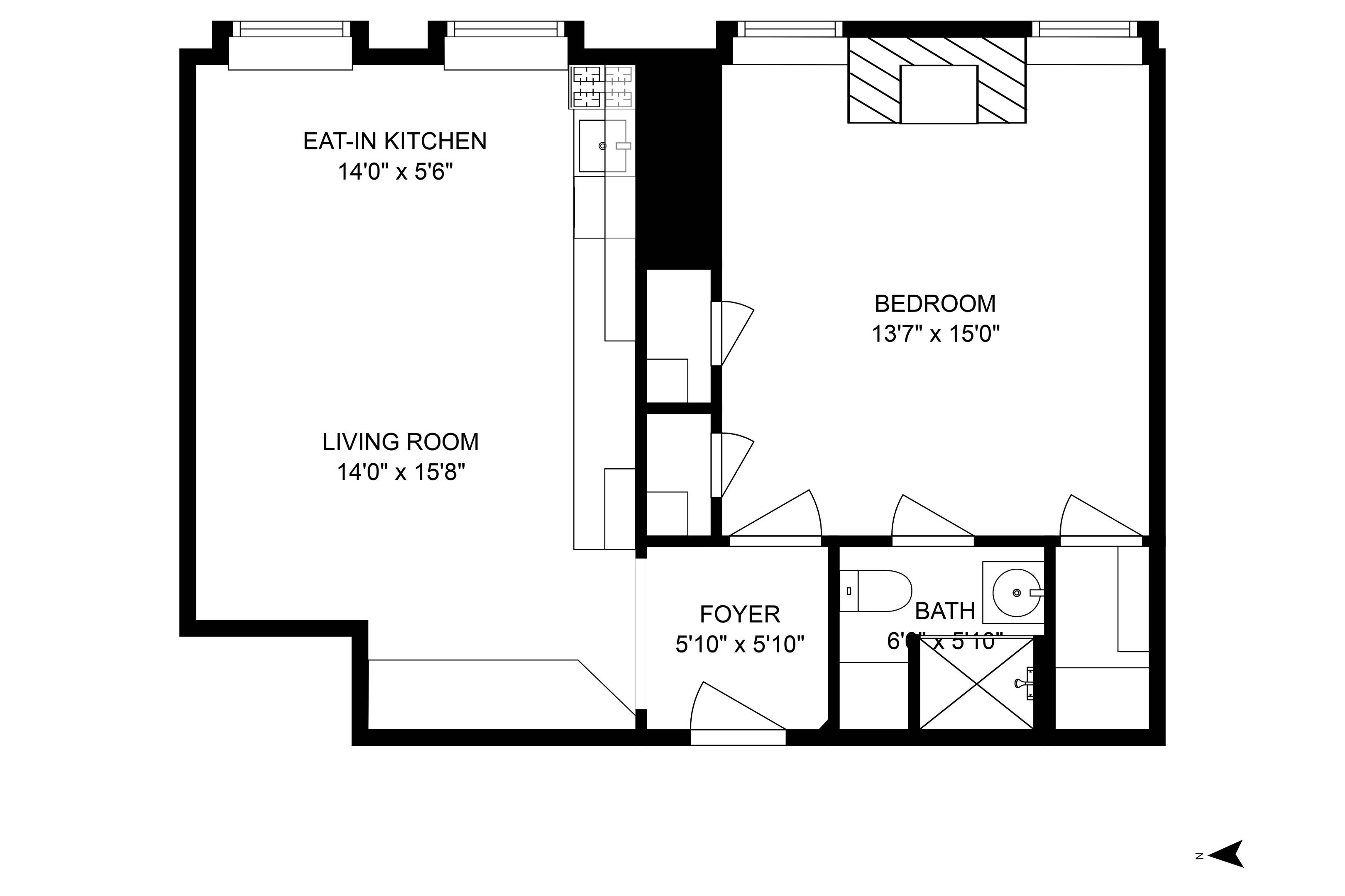 Manhattan, NY 10019,205 W 57th Street #9AB