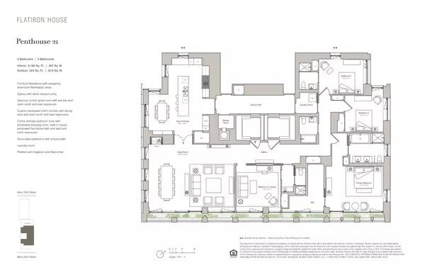 Manhattan, NY 10010,39 W 23RD Street #PH21