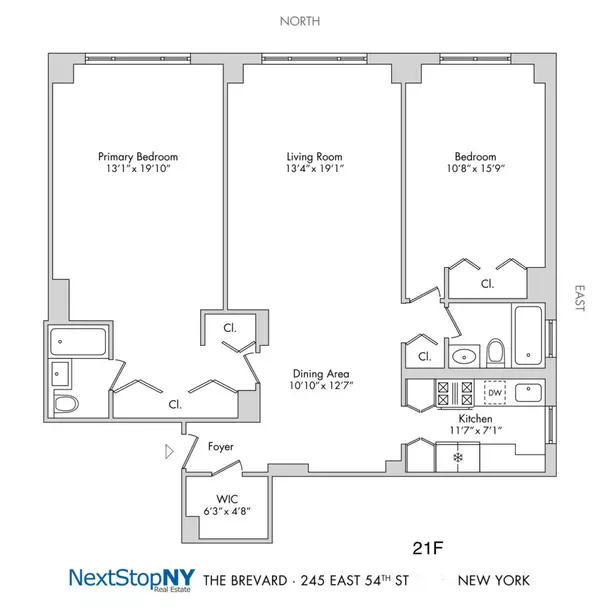 Manhattan, NY 10022,245 E 54TH Street #21F