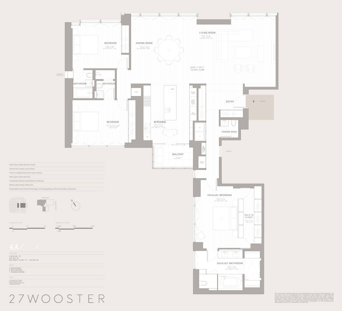 27 WOOSTER Street #4A, Manhattan, NY 10013