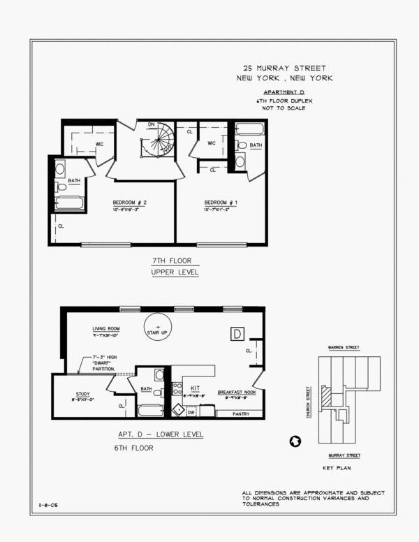 25 Murray Street #6D, Manhattan, NY 10007