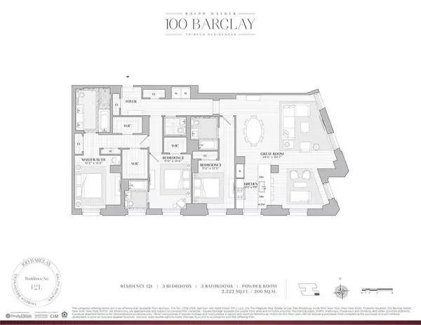 Manhattan, NY 10007,100 Barclay Street #12L