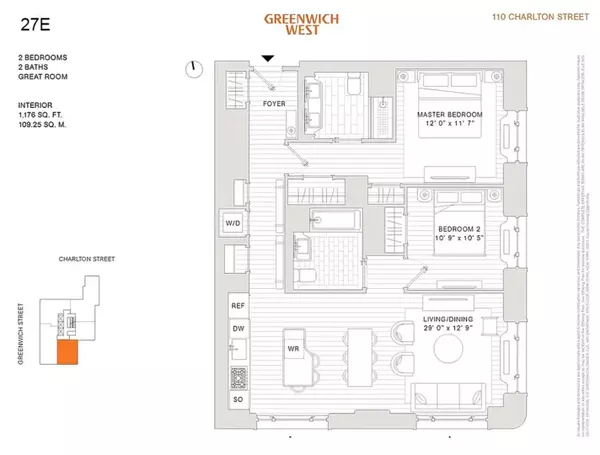 Manhattan, NY 10014,110 Charlton Street #27E