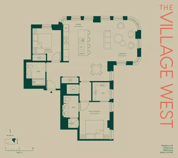 Manhattan, NY 10011,525 6th Avenue #11C