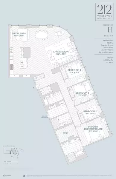 212 W 72ND Street #9H, Manhattan, NY 10023