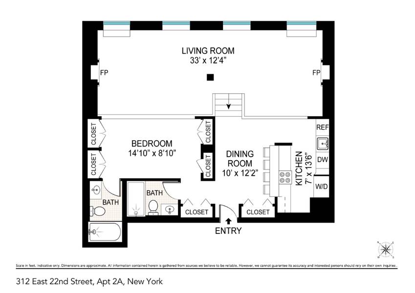 312 E 22ND Street #2A, Manhattan, NY 10010