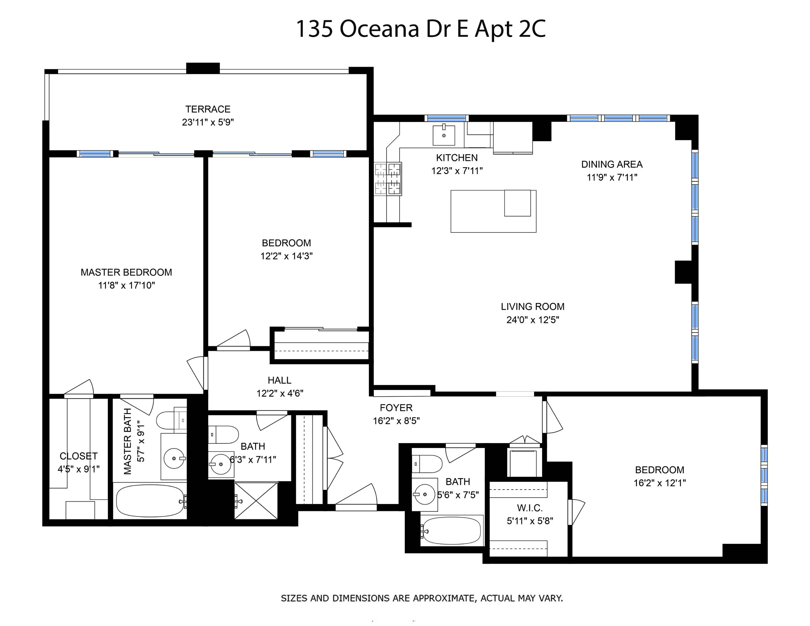 135 Oceana Drive E #2C, Brooklyn, NY 11235